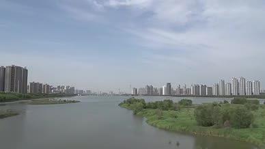 洛阳洛浦公园凌波桥瀛洲桥视频的预览图